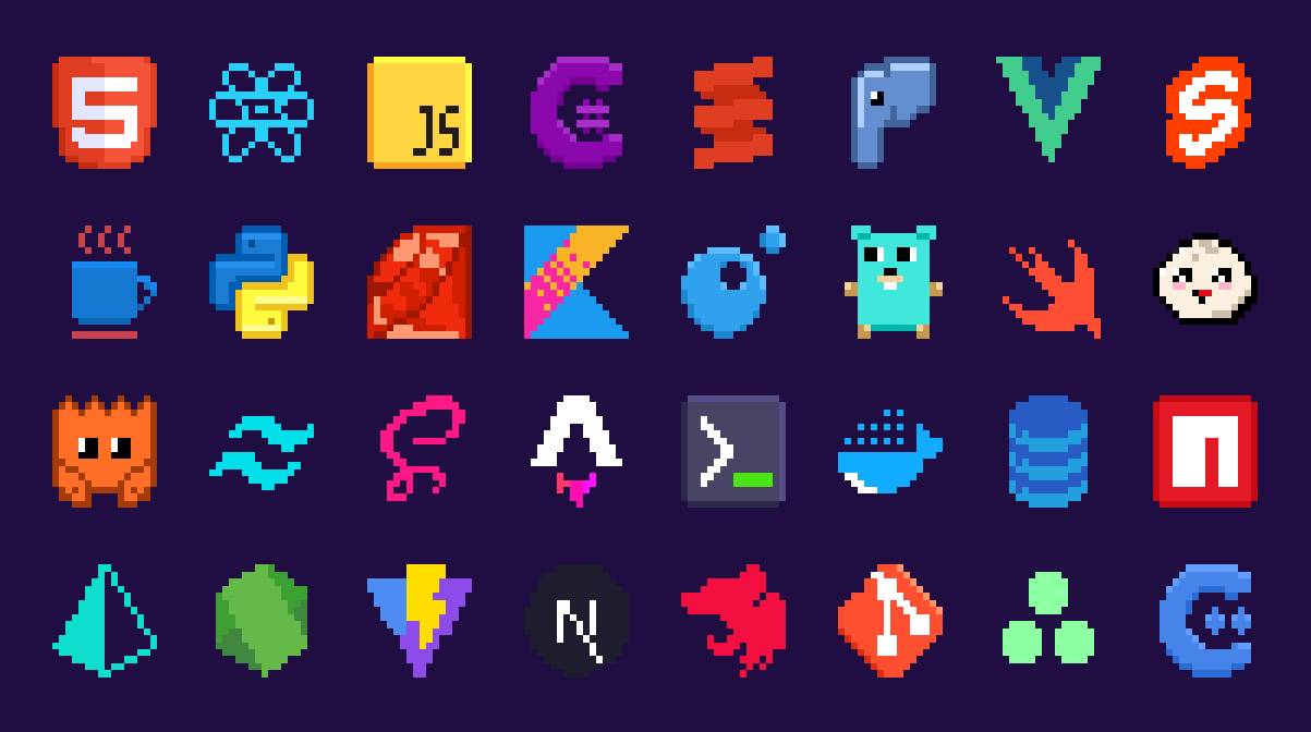 Jerry's Pixel Icons